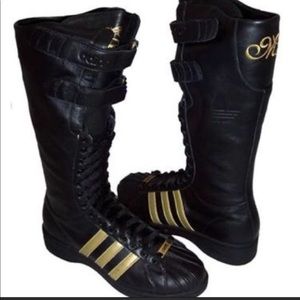 Adidas Missy Elliot remix knee high boot